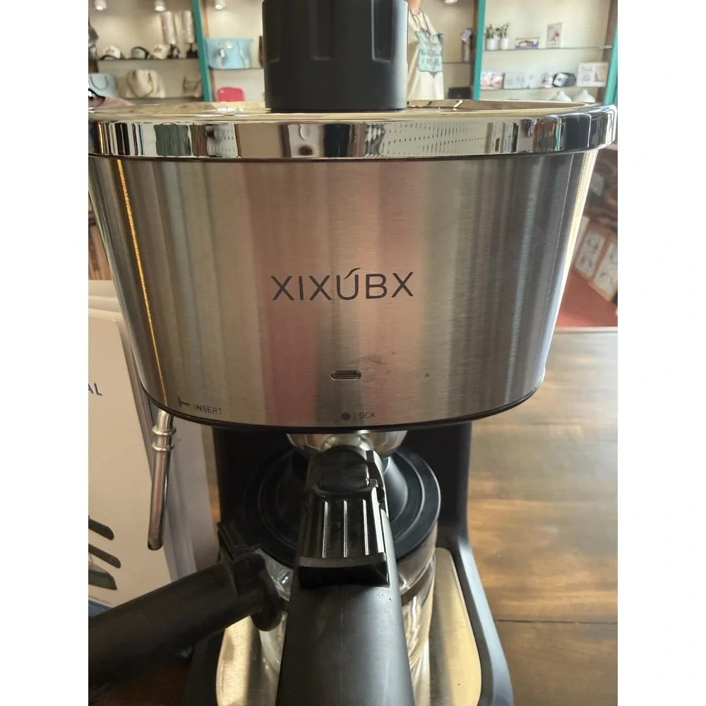 XIXUBX Espresso Coffee Maker BDC002A Steam Espresso Machine with Milk Frother